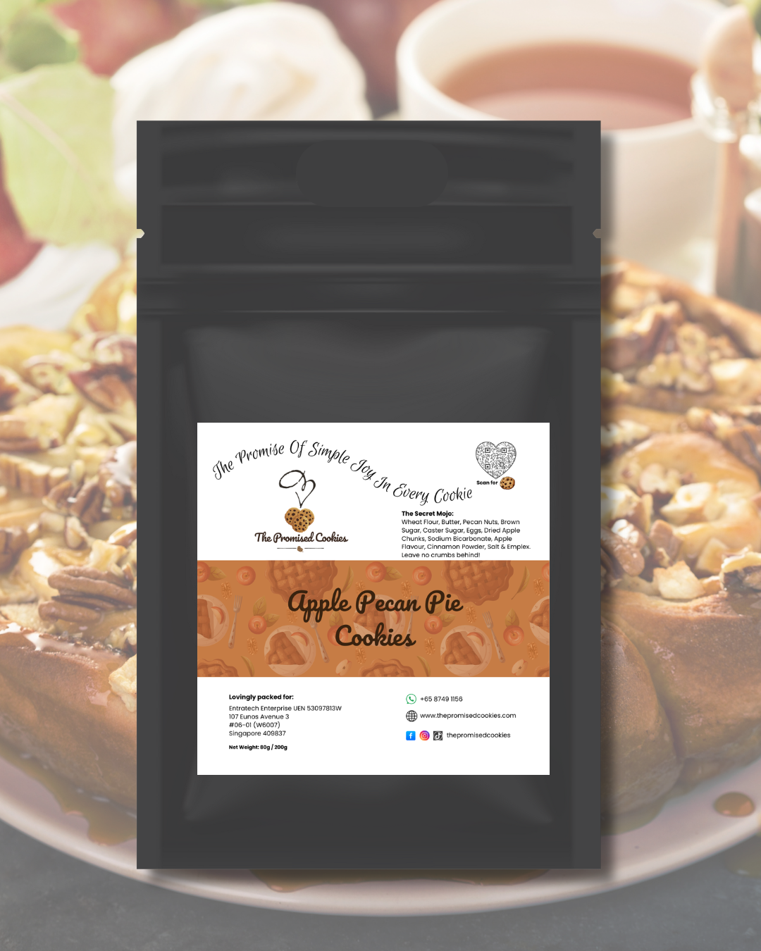 Apple Pecan Pie Cookies