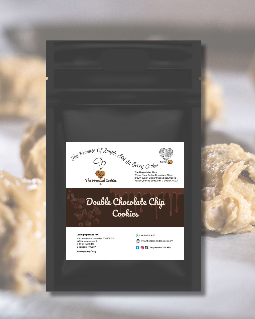 Double Chocolate Chip Cookies