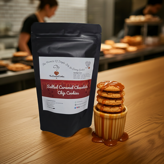 Salted Caramel Chocolate Chip Cookies